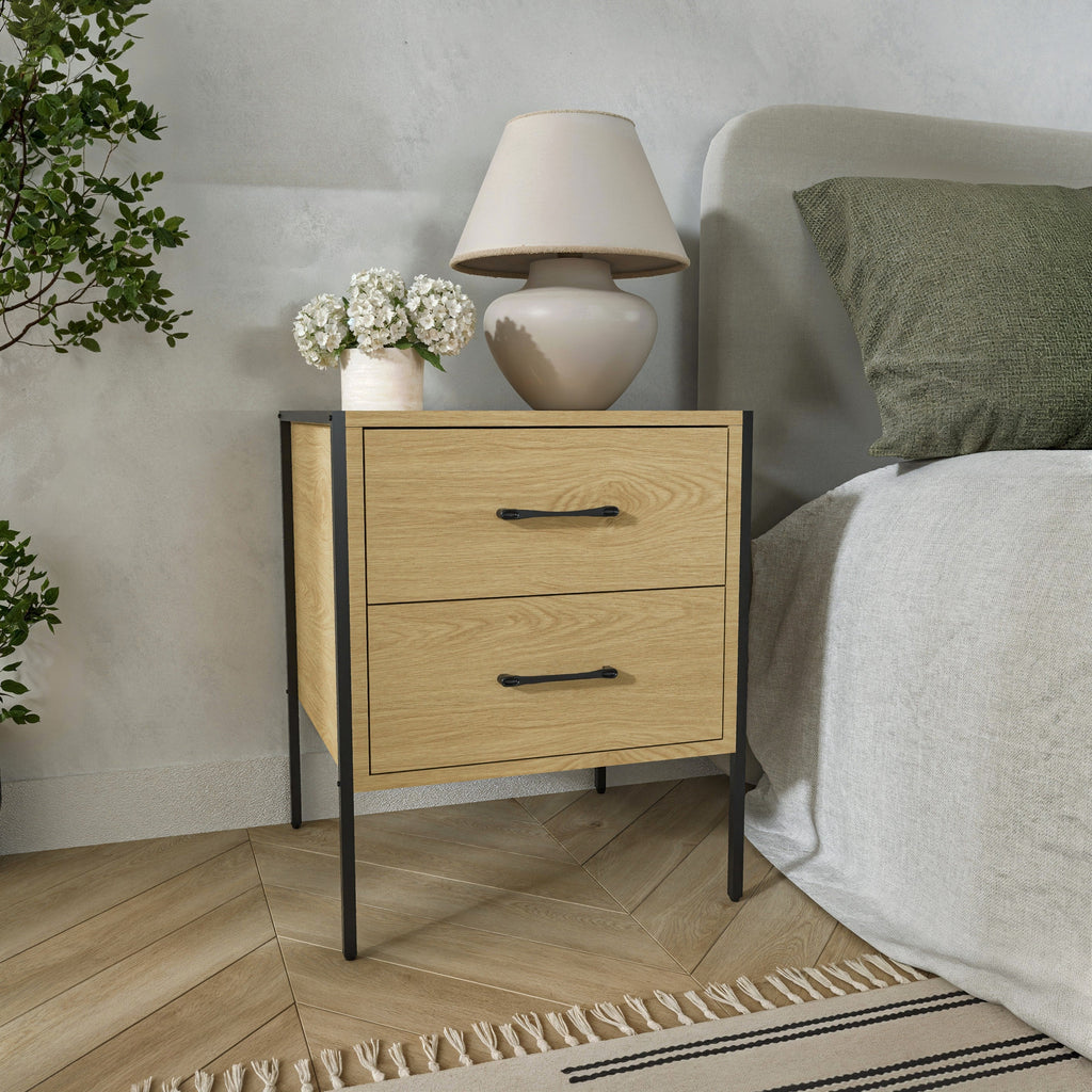 שידת לילה מודרנית לחדר שינה דגם ליסה אלון