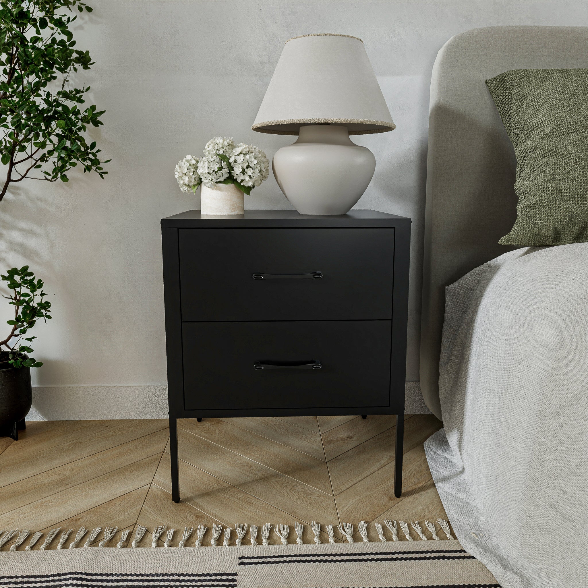 שידת לילה מודרנית לחדר שינה דגם ליסה