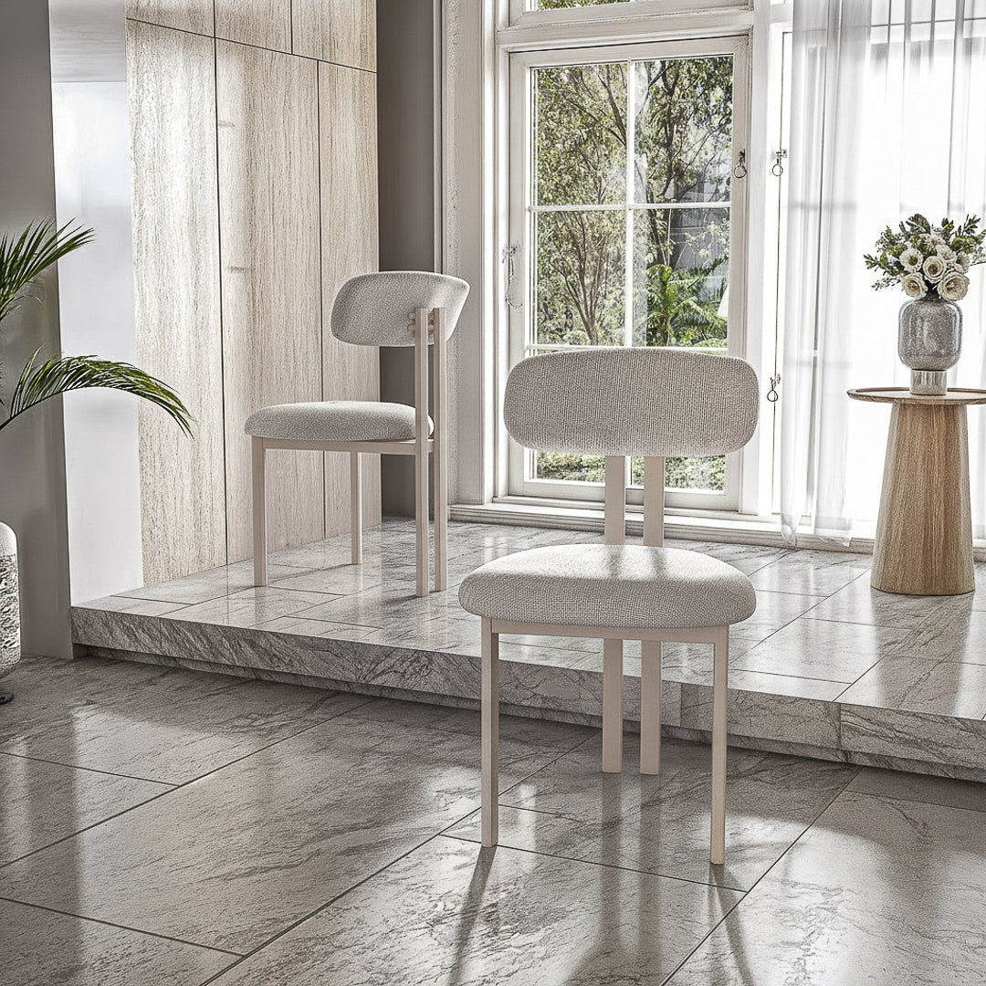 כסא לפינת אוכל דגם אמלפי - צבע קשמיר