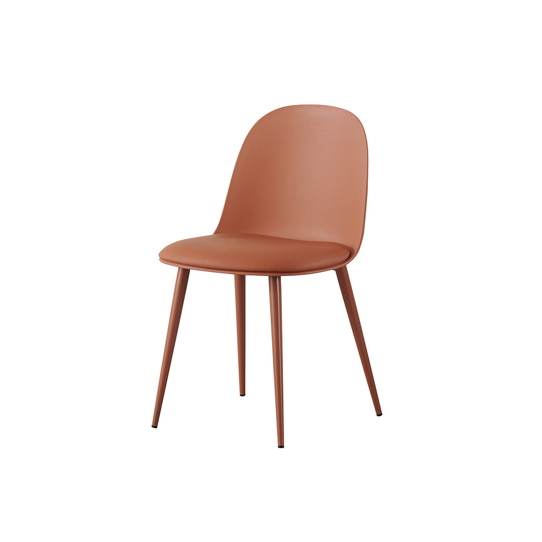 סט 4 כסאות לפינת אוכל - דגם שקד חום סט 4 כסאות