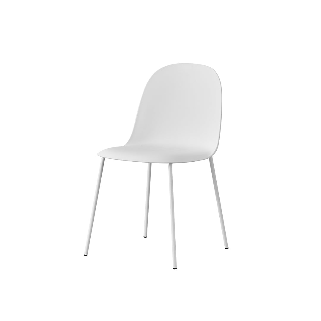 סט 4 כסאות לפינת אוכל - דגם זואי לבן סט 4 כסאות