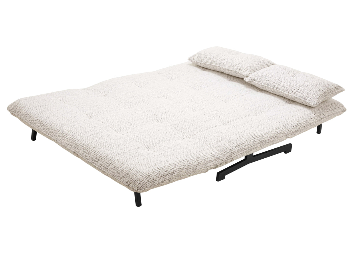 ספה נפתחת מעוצבת דגם מילאנו - צבע אפור בז'