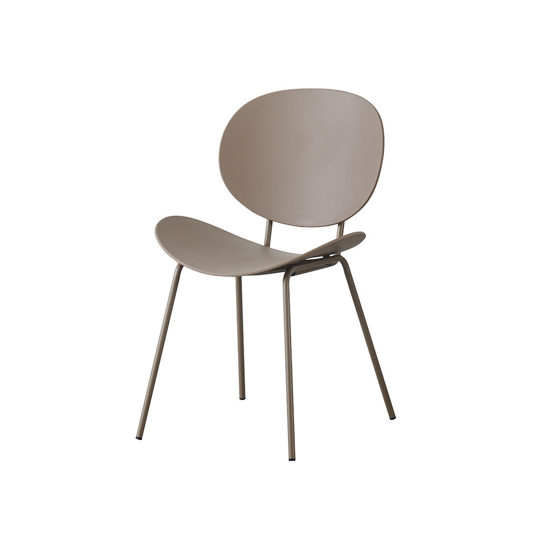 סט 4 כסאות לפינת אוכל דגם לין חום בהיר סט 4 כסאות