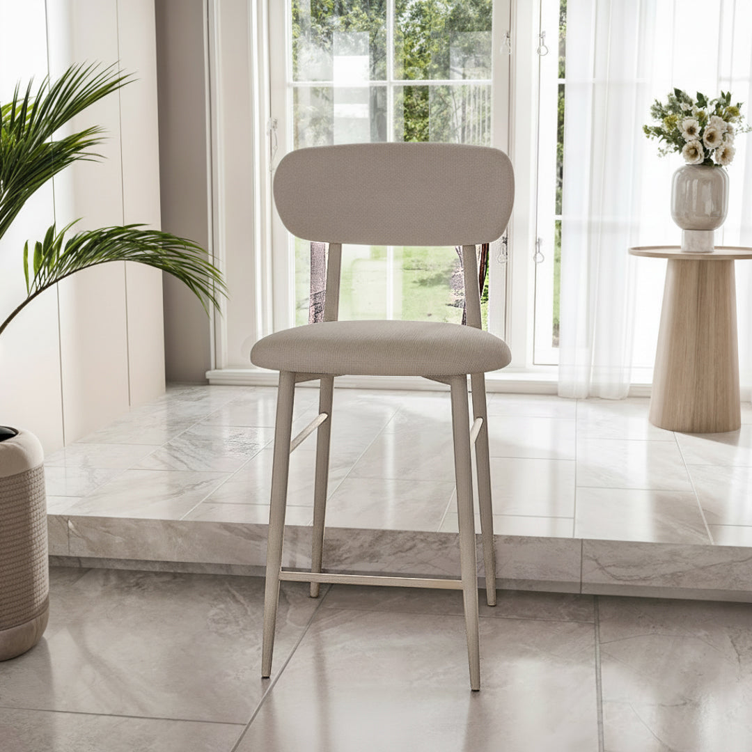 כסא בר מעוצב דגם ורונה - צבע קשמיר