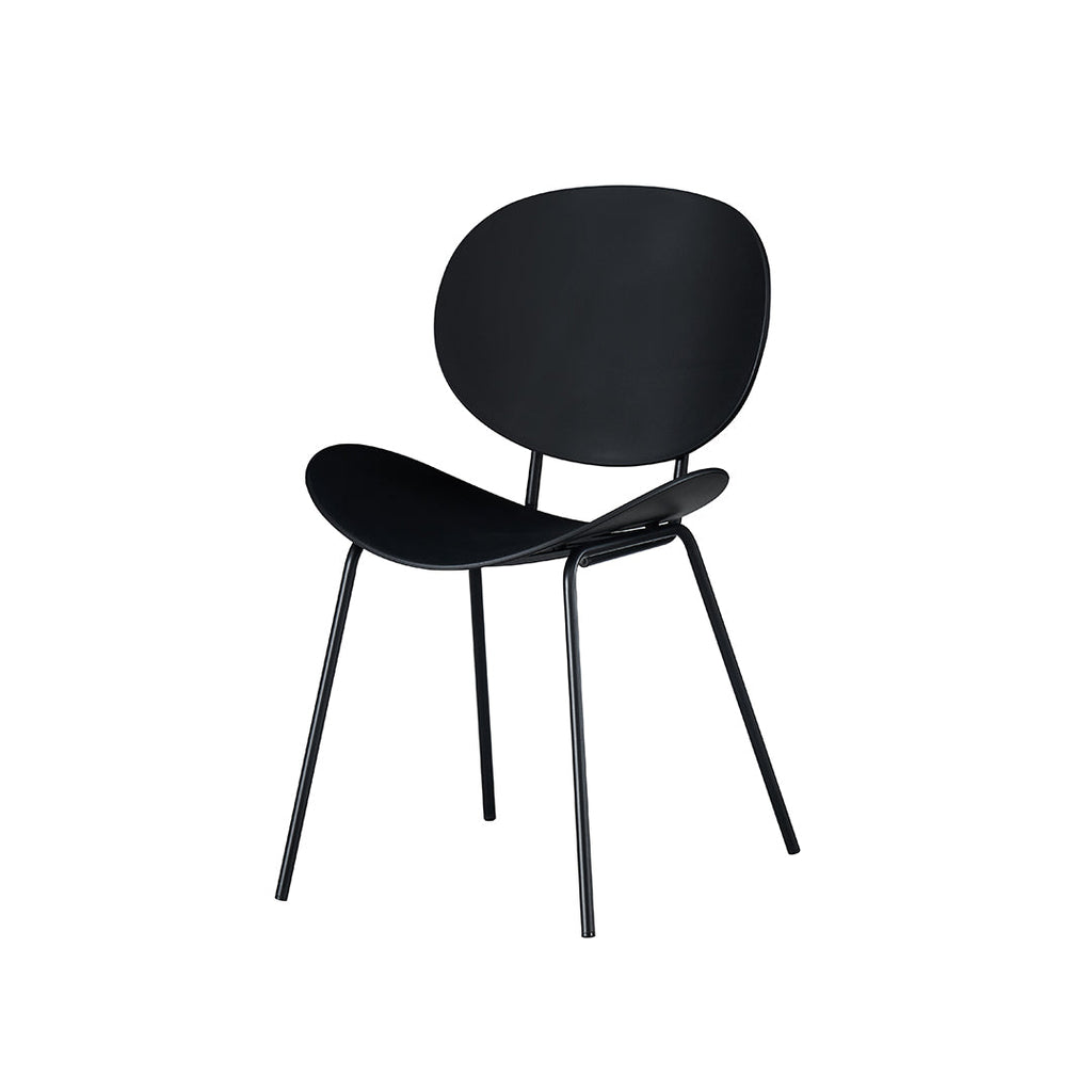 סט 4 כסאות לפינת אוכל דגם לין שחור סט 4 כסאות