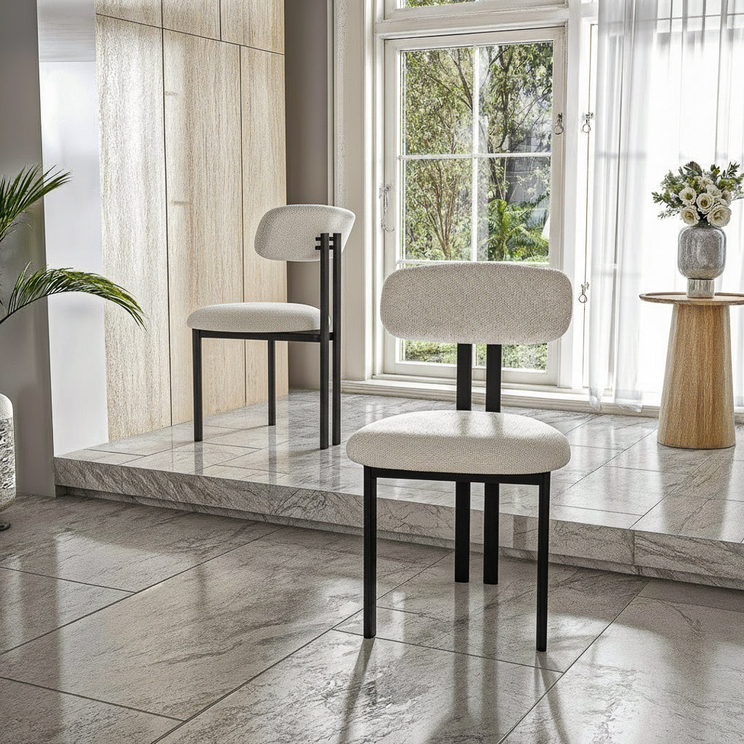 כסא לפינת אוכל דגם אמלפי - צבע שחור