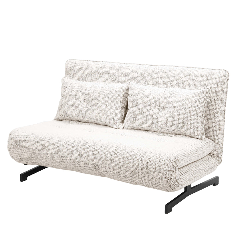 ספה נפתחת מעוצבת דגם מילאנו - צבע אפור בז'