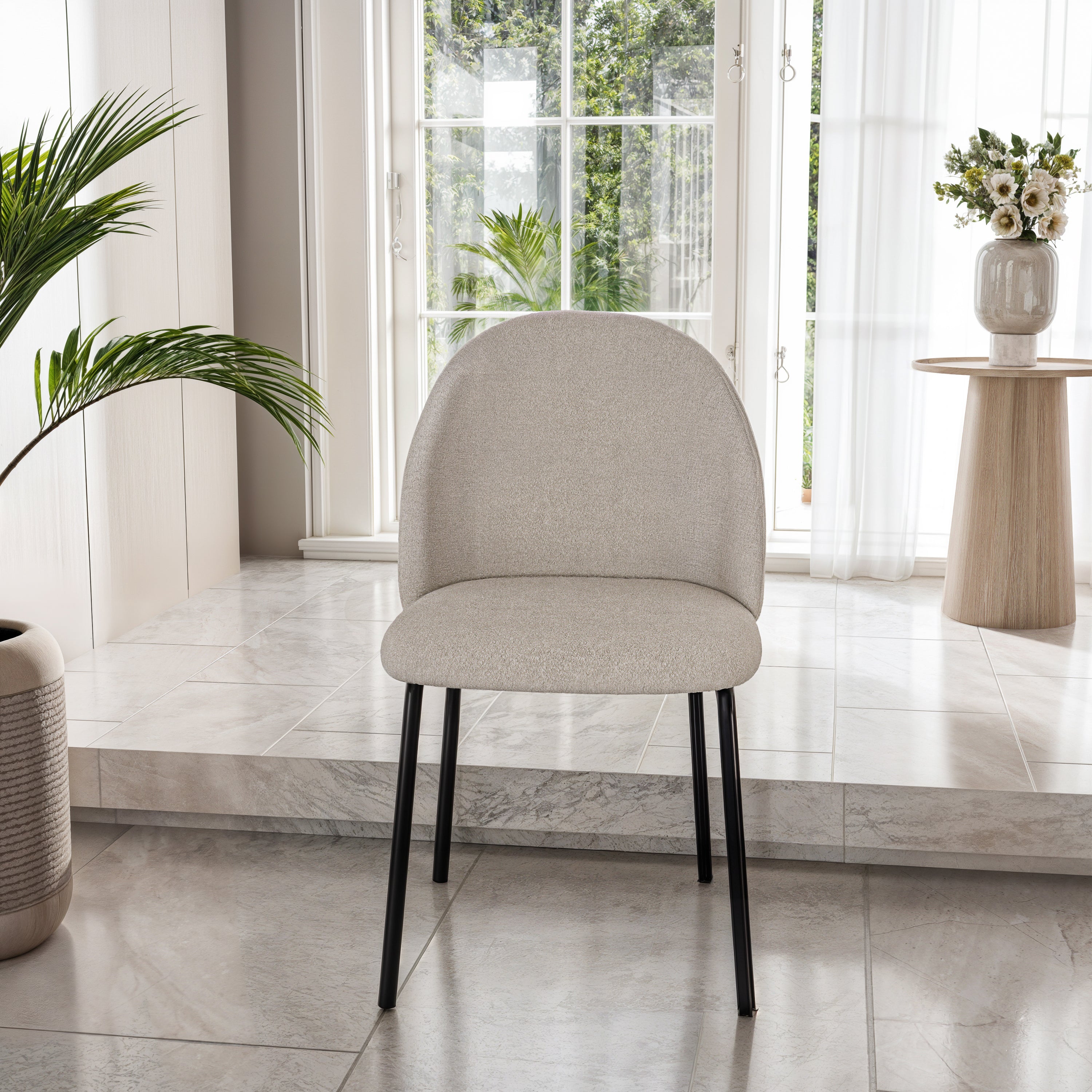 כסא לפינת אוכל דגם סיינה - צבע לבן