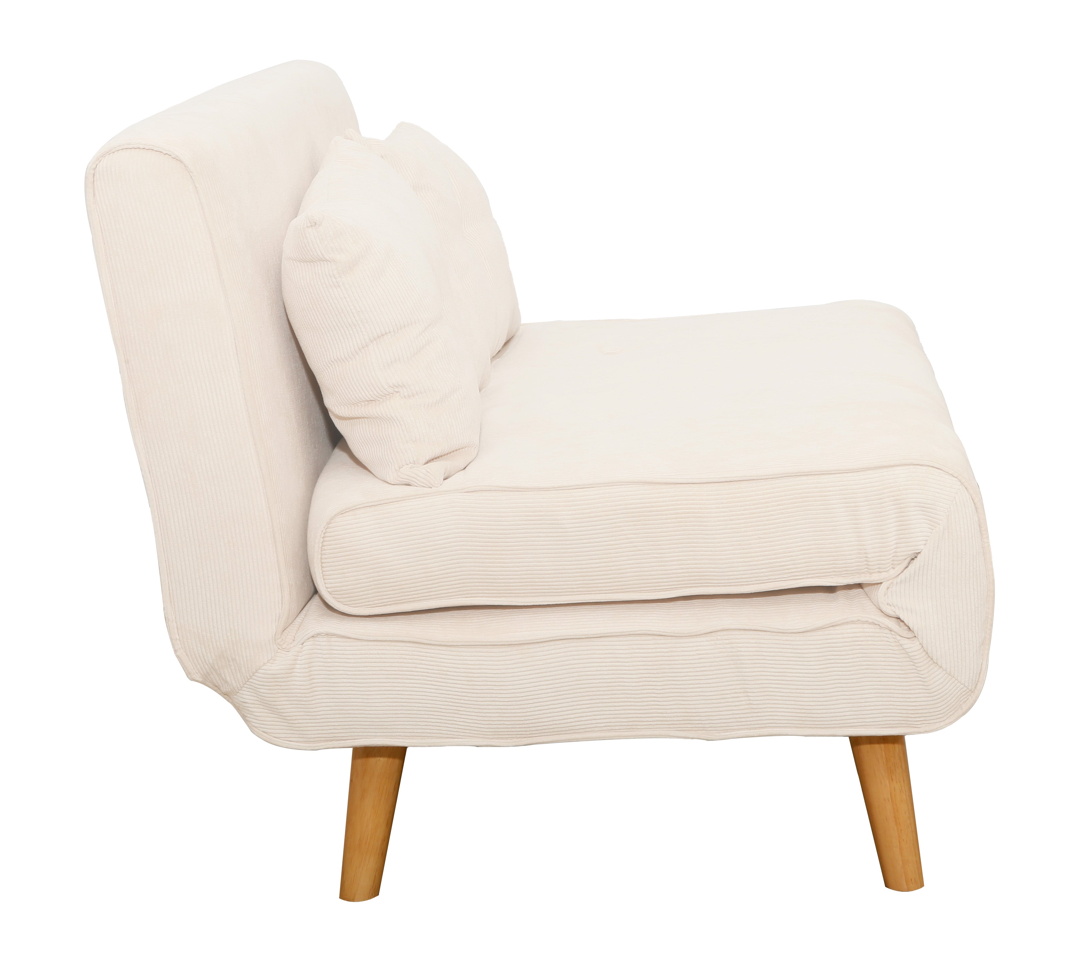 ספה נפתחת מעוצבת דגם אמור - צבע בז'