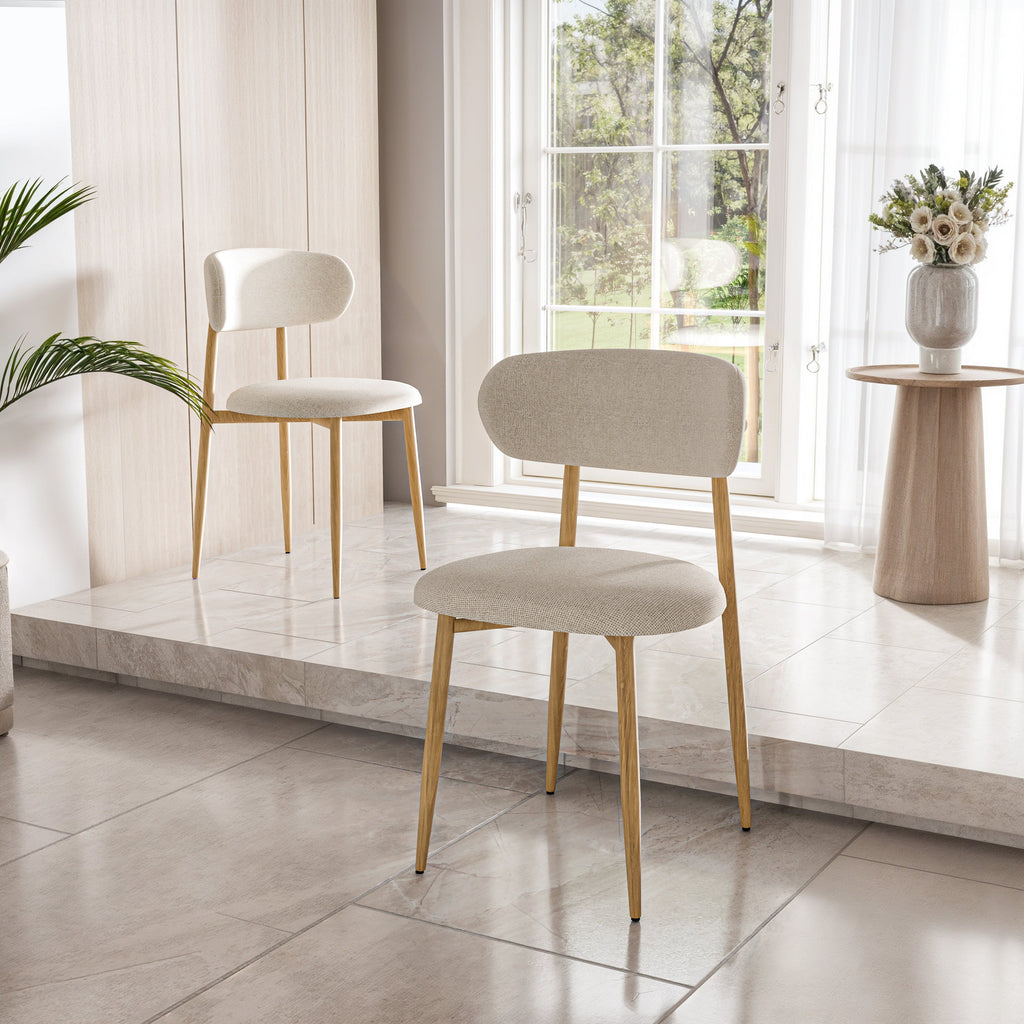 כסא לפינת אוכל דגם ורונה - צבע עץ בהיר