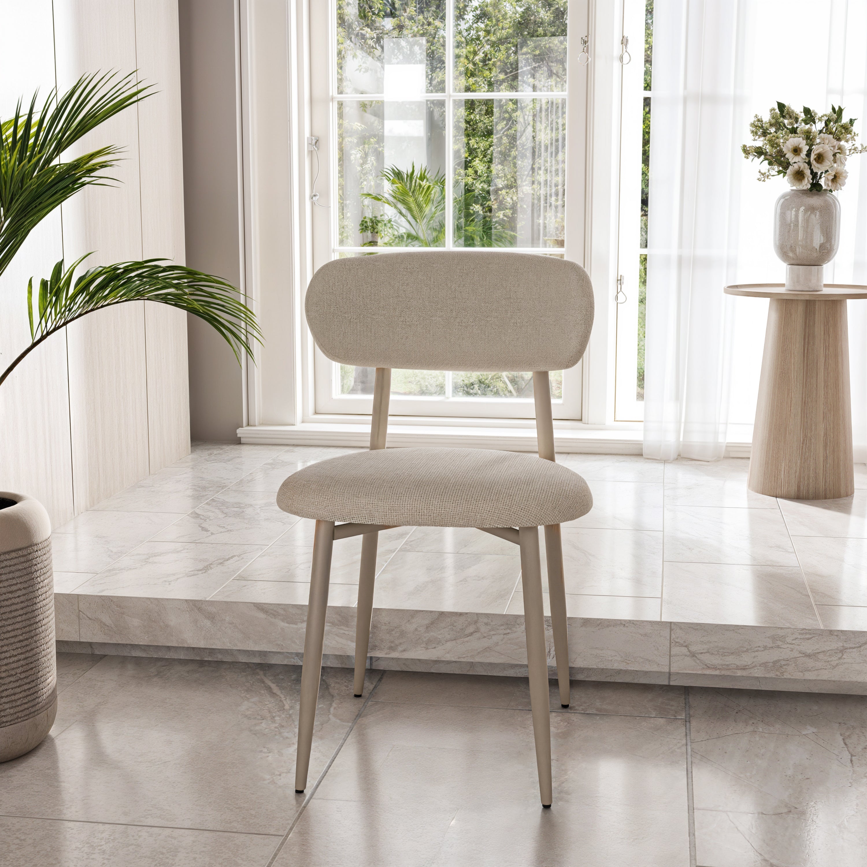 כסא לפינת אוכל דגם ורונה - צבע קשמיר