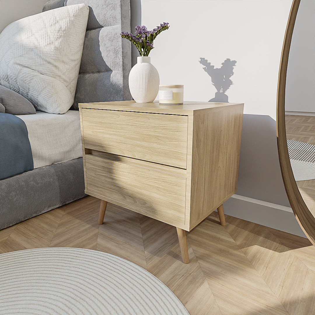 שידת לילה מודרנית לחדר שינה דגם ליון אלון