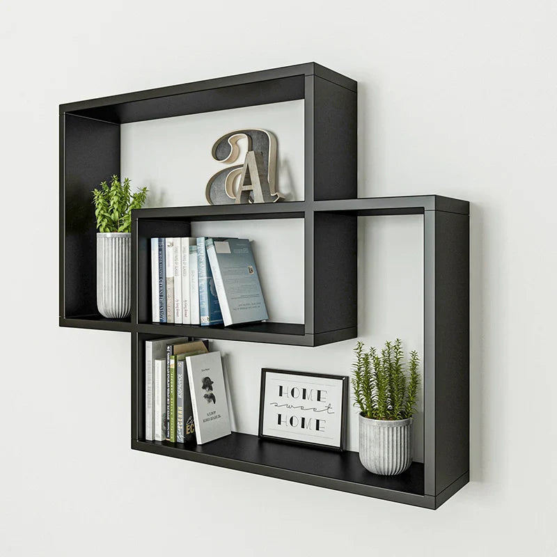 מדף תלייה דגם NOVA שחור