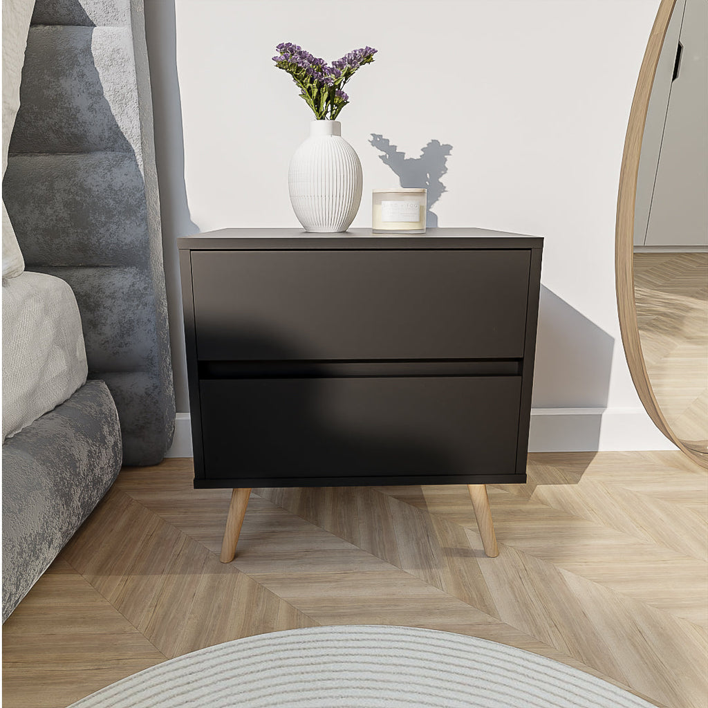 שידת לילה מודרנית לחדר שינה דגם ליון