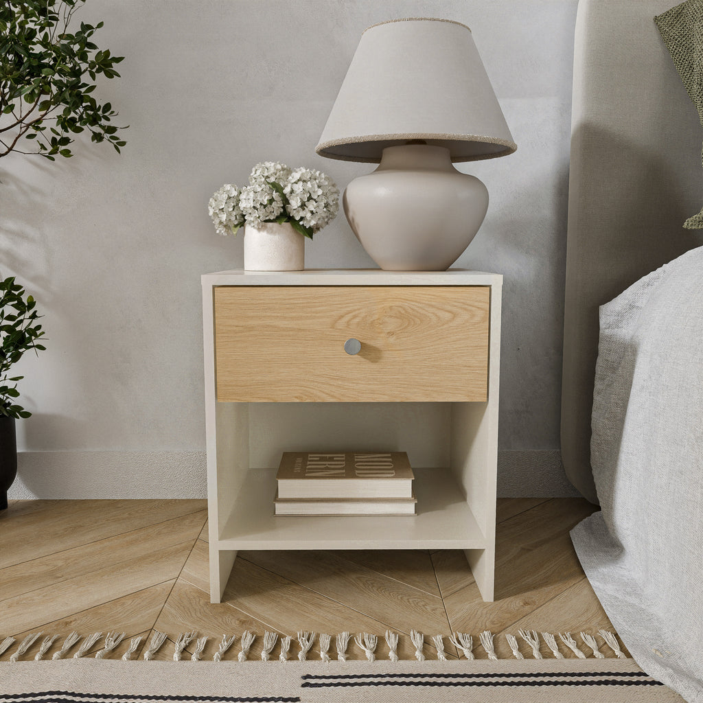 שידת לילה מודרנית לחדר שינה דגם סלין