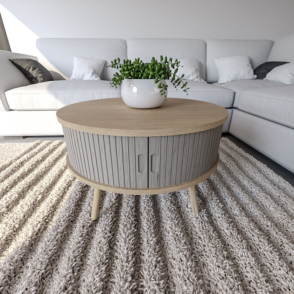 שולחן סלון מעוצב דגם EKO אפור