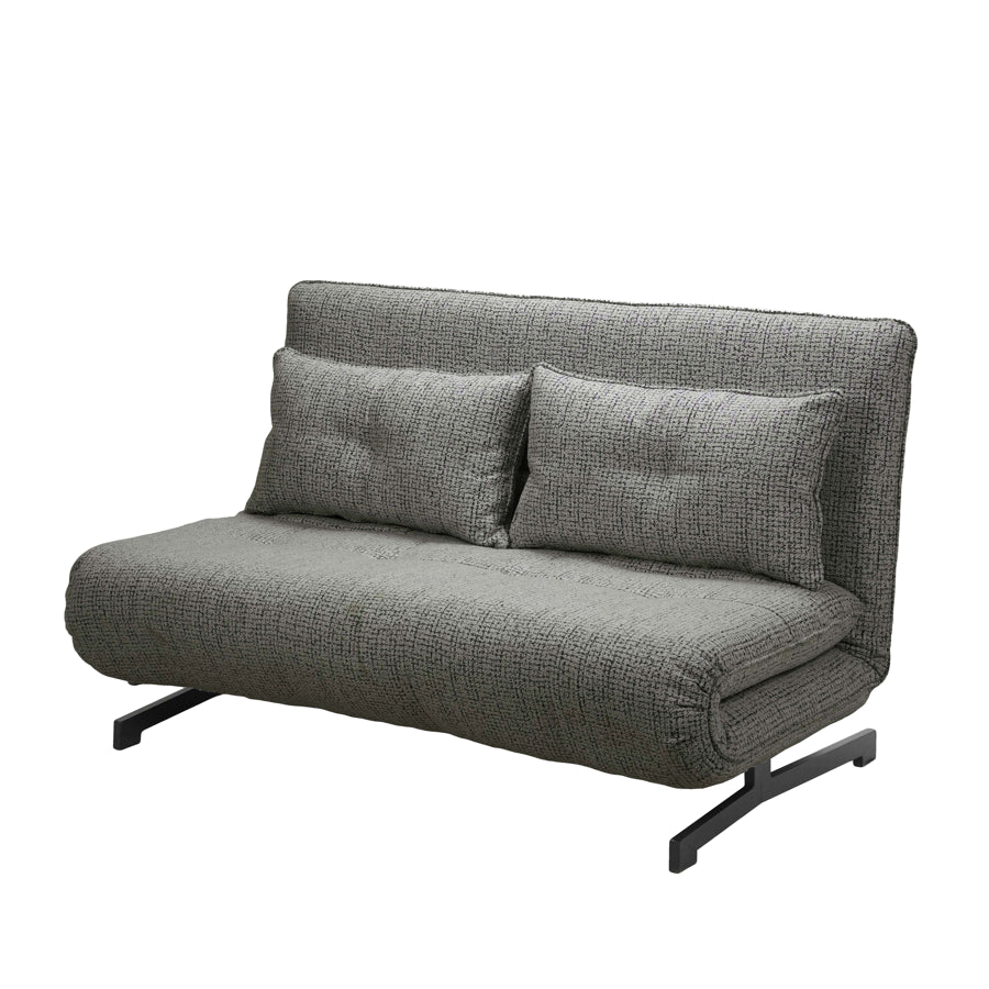 ספה נפתחת מעוצבת דגם מילאנו - צבע אפור כהה