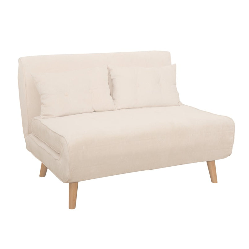 ספה נפתחת מעוצבת דגם אמור - צבע בז'